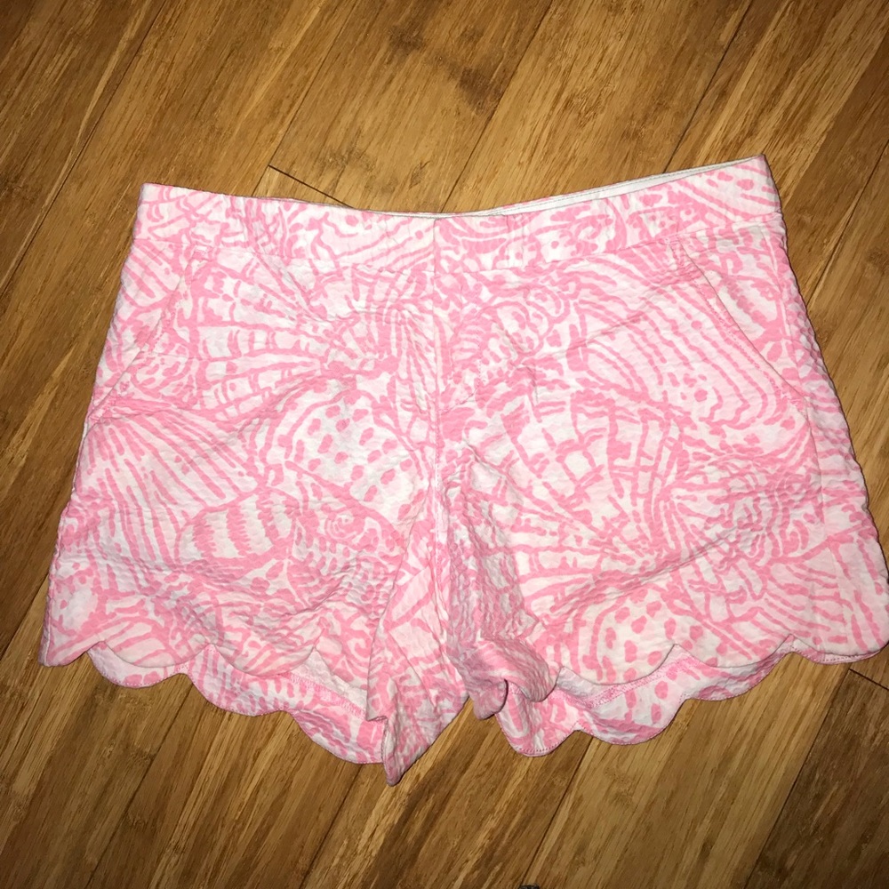 Lilly Pulitzer Scalloped Shorts
